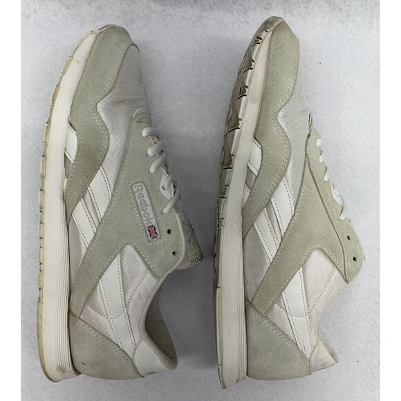 Reebok Classic 1Y3501 Mens Size 11.5 Sneakers Gray White Running Shoes - Picture 11 of 16